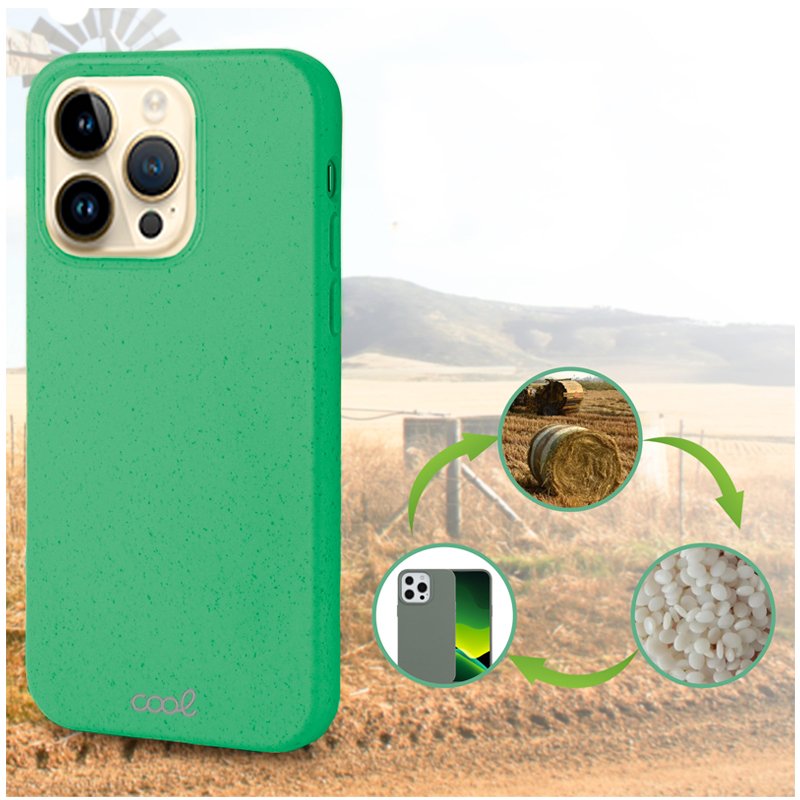 COOL Case for iPhone 14 Pro Max Eco Biodegradable Mint