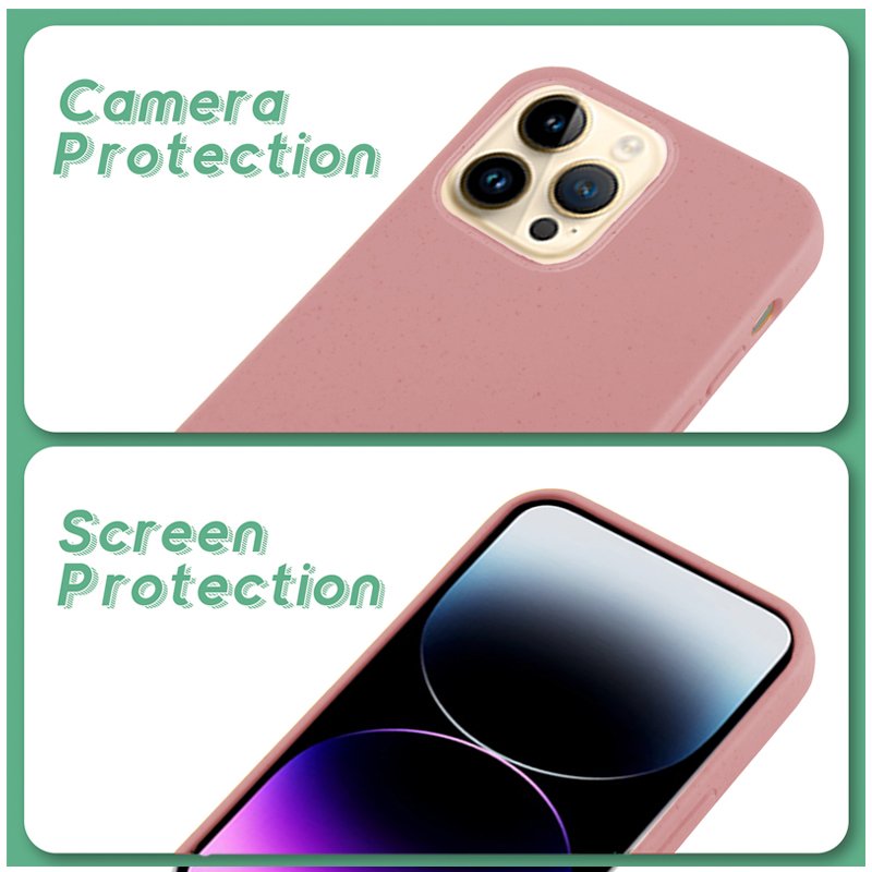 COOL Case for iPhone 14 Pro Max Eco Biodegradable Pink