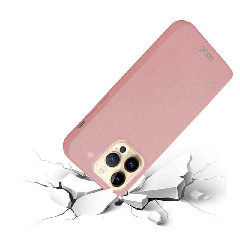 COOL Case for iPhone 14 Pro Max Eco Biodegradable Pink