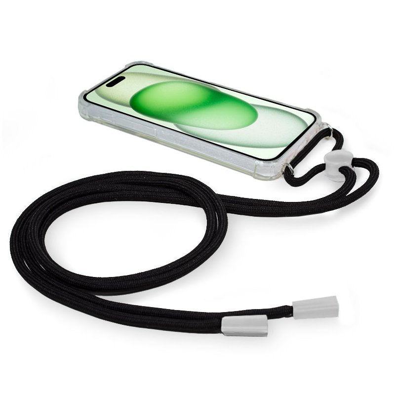 COOL Case for iPhone 15 Plus Black Cord