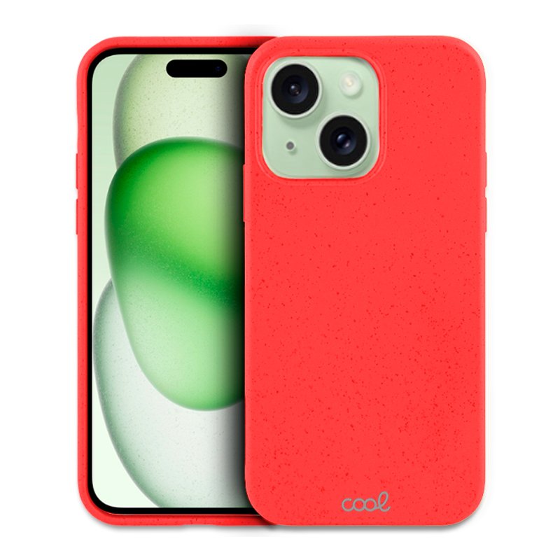 COOL Case for iPhone 15 Plus Eco Biodegradable Red
