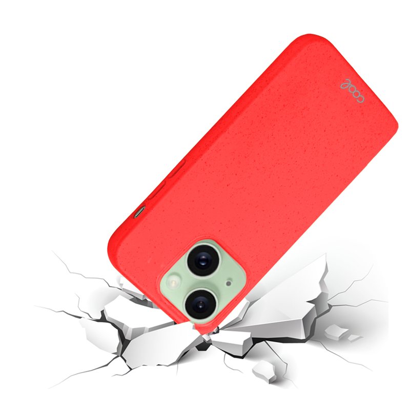 COOL Case for iPhone 15 Plus Eco Biodegradable Red