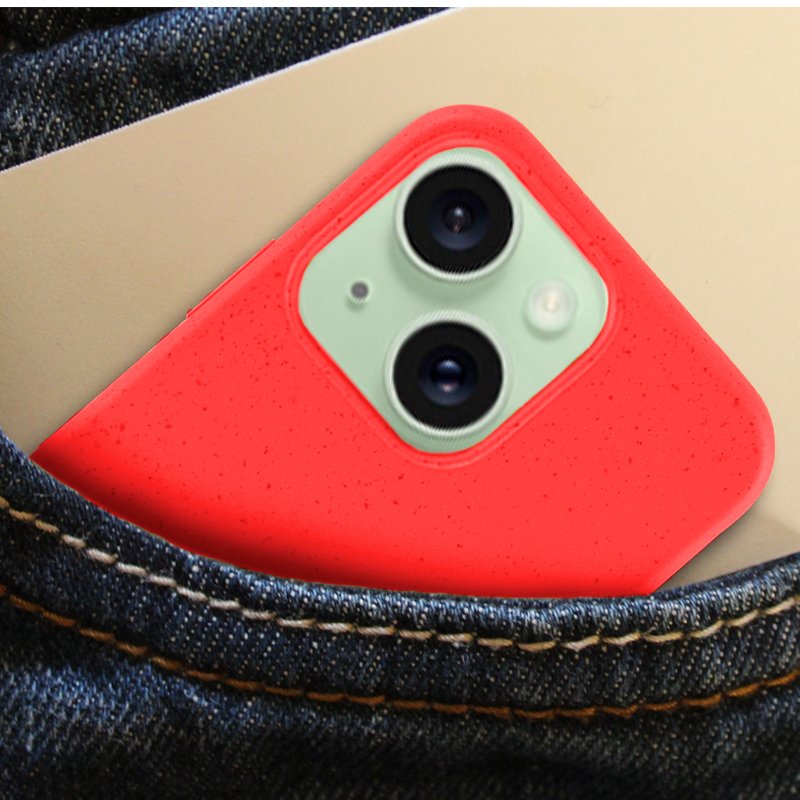 COOL Case for iPhone 15 Plus Eco Biodegradable Red