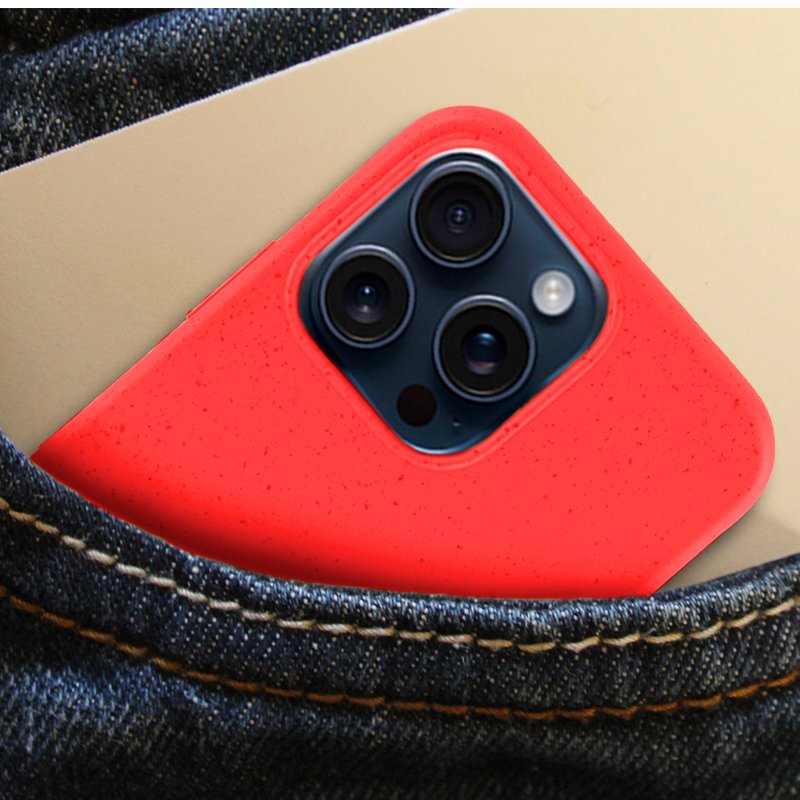 COOL Case for iPhone 15 Pro Eco Biodegradable Red