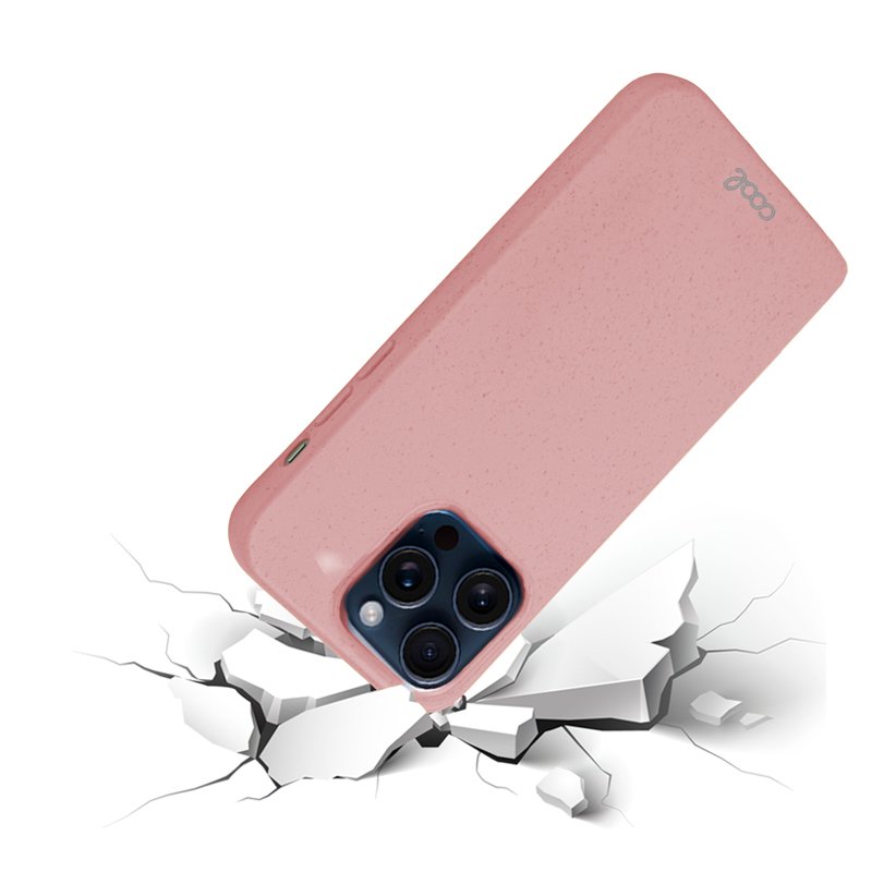COOL Case for iPhone 15 Pro Eco Biodegradable Pink