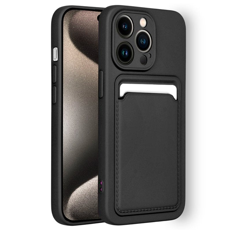 Carcasa COOL para iPhone 15 Pro Max Card Negro