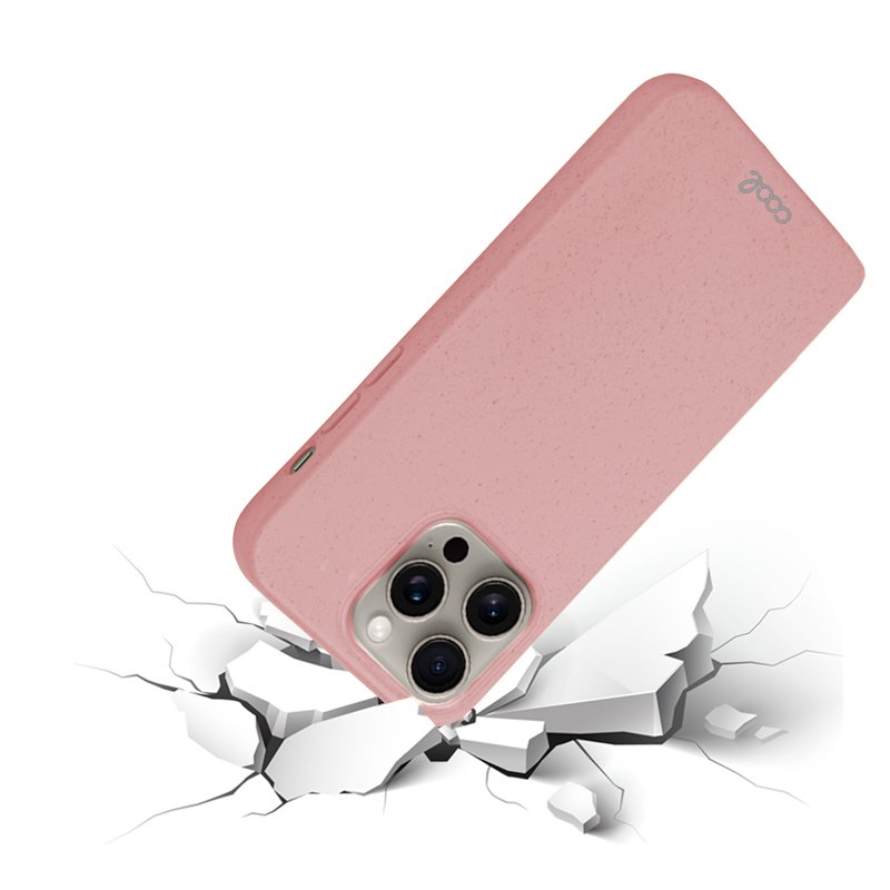 COOL Case for iPhone 15 Pro Max Eco Biodegradable Pink