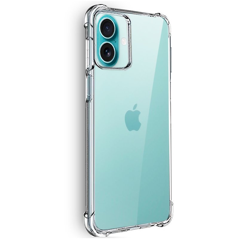 COOL Case for iPhone 16 Plus, Anti-Shock, Transparent