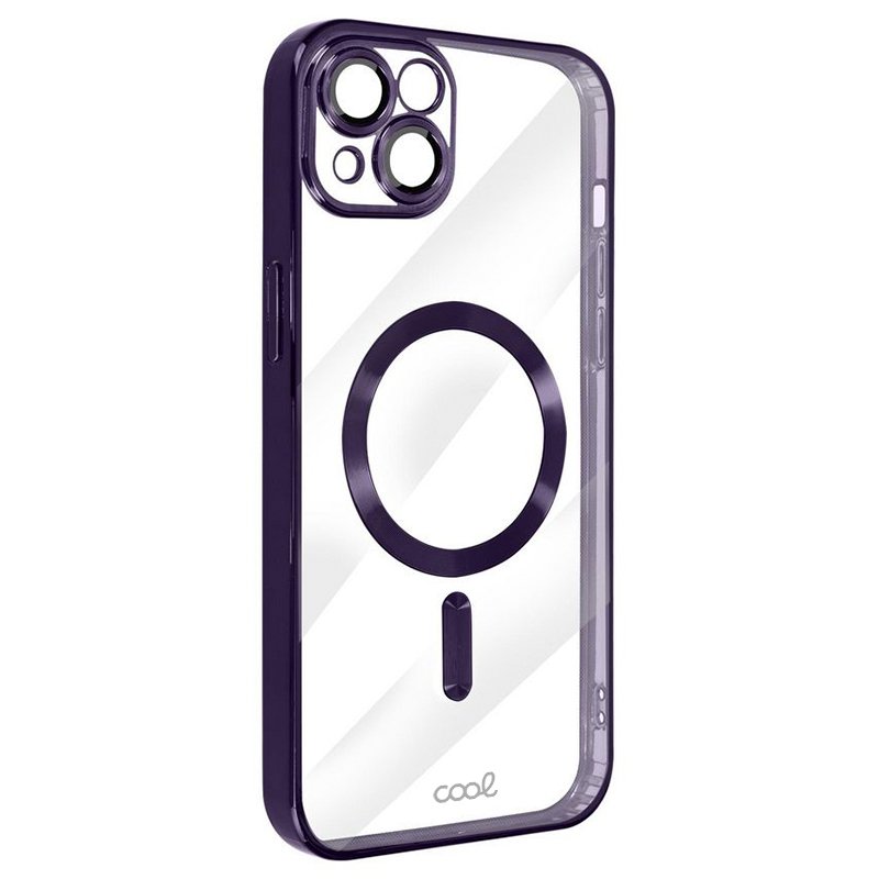 COOL Magnetic Case for iPhone 16 Plus, Purple Edge