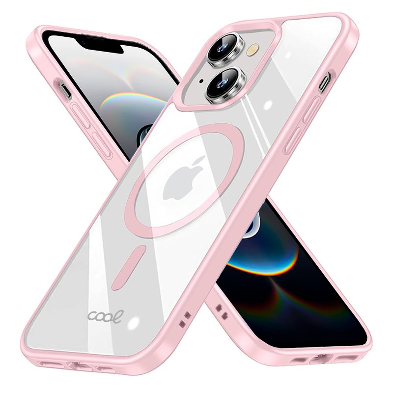 COOL Case for iPhone 16e Magnetic Pink Edge