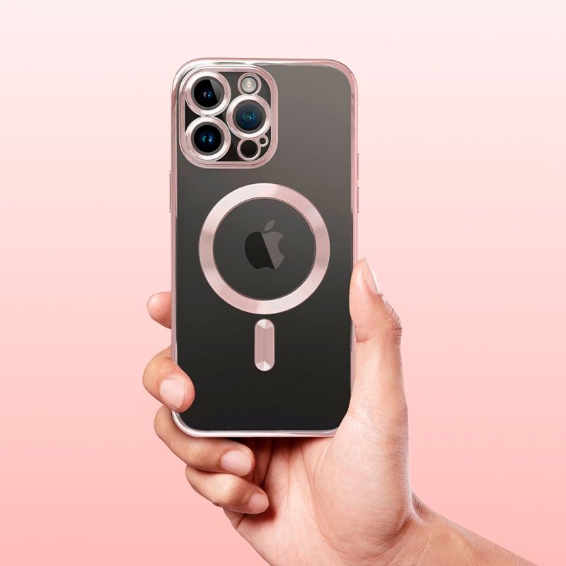 COOL Case for iPhone 17 Magnetic Pink Edge