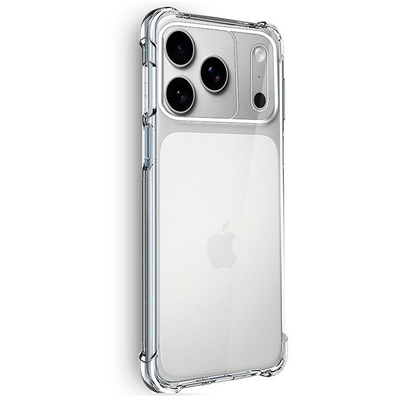 COOL Case for iPhone 17 Pro, Transparent Anti-Shock