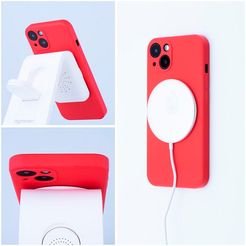 Carcasa COOL para iPhone 17 Pro Magnética Cover Rojo