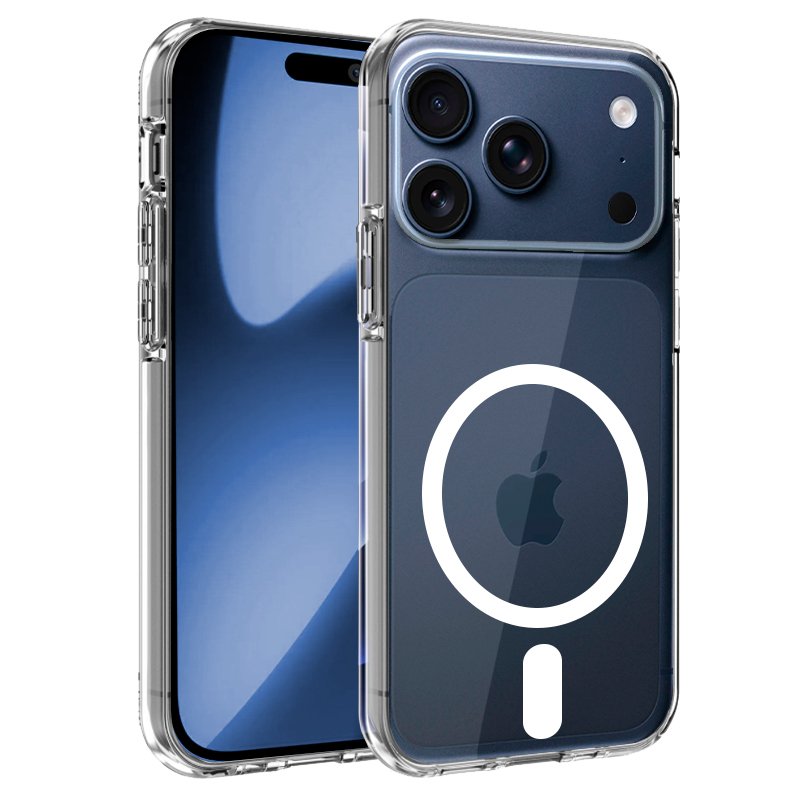 Carcasa COOL para iPhone 17 Pro Max Magnética Transparente