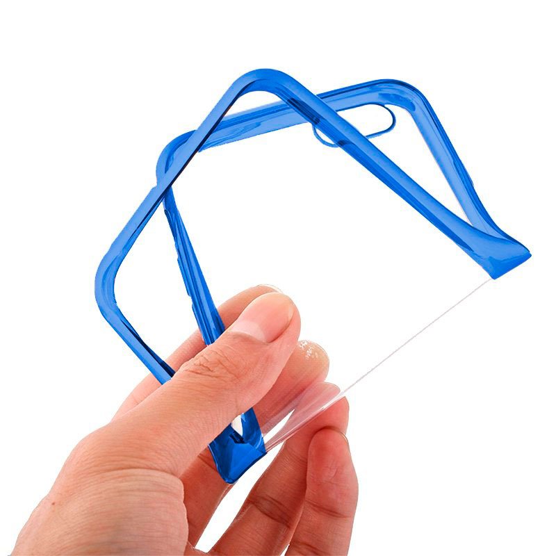 COOL Case for iPhone XS Max with Metallized Edge (Blue)