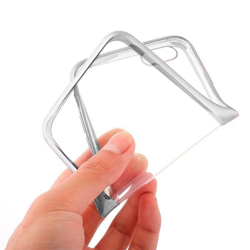 COOL Case for iPhone XS Max with Metallized Edge (Silver)