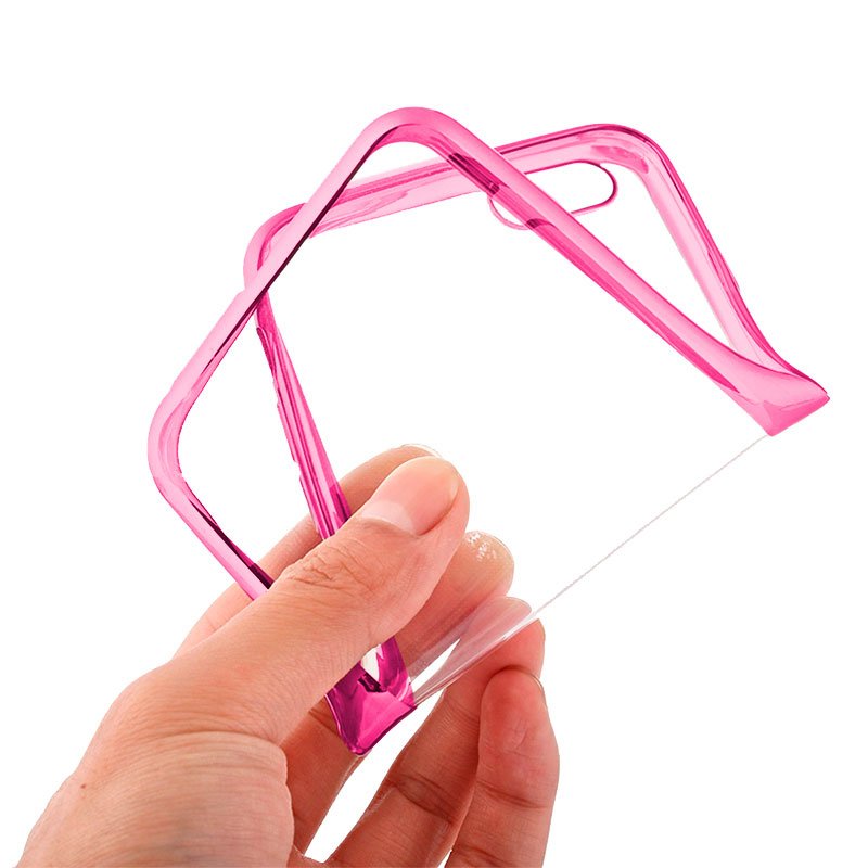 COOL Case for iPhone XS Max with Metallized Edge (Pink)