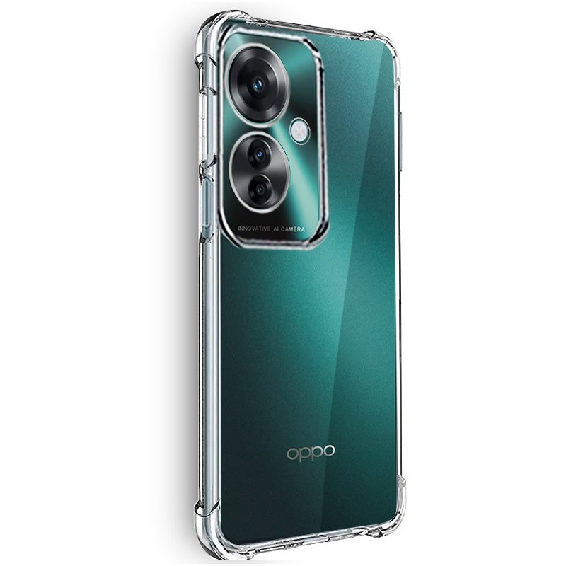 COOL Case for Oppo Reno 11F 5G, Transparent, Anti-Shock