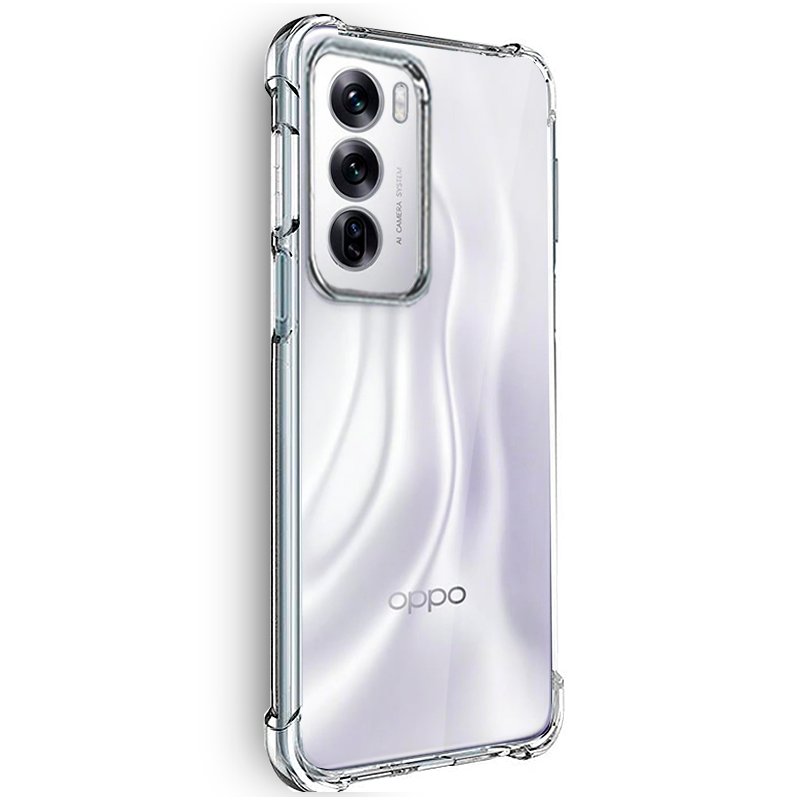 COOL Case for Oppo Reno 12 5G, Anti-Shock, Transparent