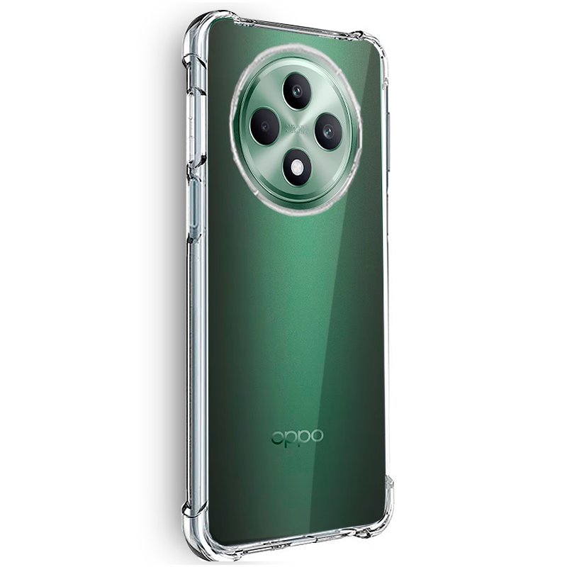 COOL Case for Oppo Reno 12 F 4G / 5G / Reno 12 FS 4G / 5G, Transparent Anti-Shock