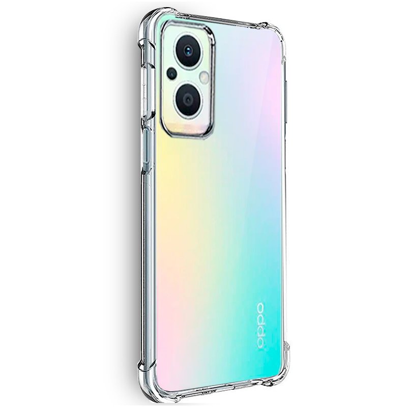 COOL Case for Oppo Reno 8 Lite 5G, Transparent Anti-Shock