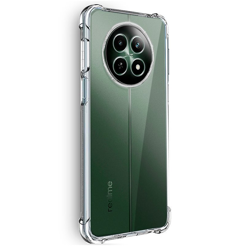COOL Case for Realme 12 5G / 12x 5G, Transparent Anti-Shock