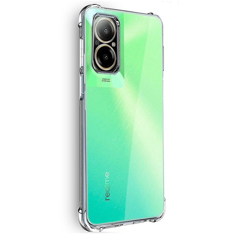 COOL Case for Realme C67, Anti-Shock, Transparent