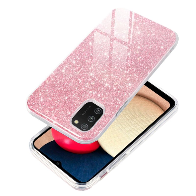 COOL Case for Samsung A025 Galaxy A02s Pink Glitter