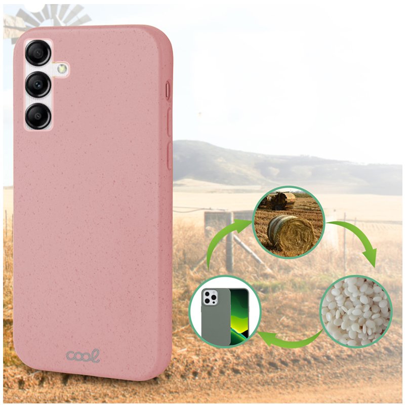 COOL Case for Samsung A145 Galaxy A14 / A14 5G Eco Biodegradable Pink