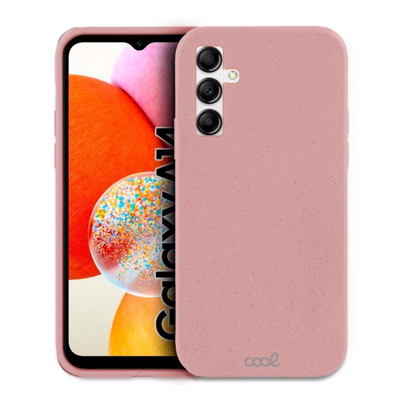 COOL Case for Samsung A145 Galaxy A14 / A14 5G Eco Biodegradable Pink