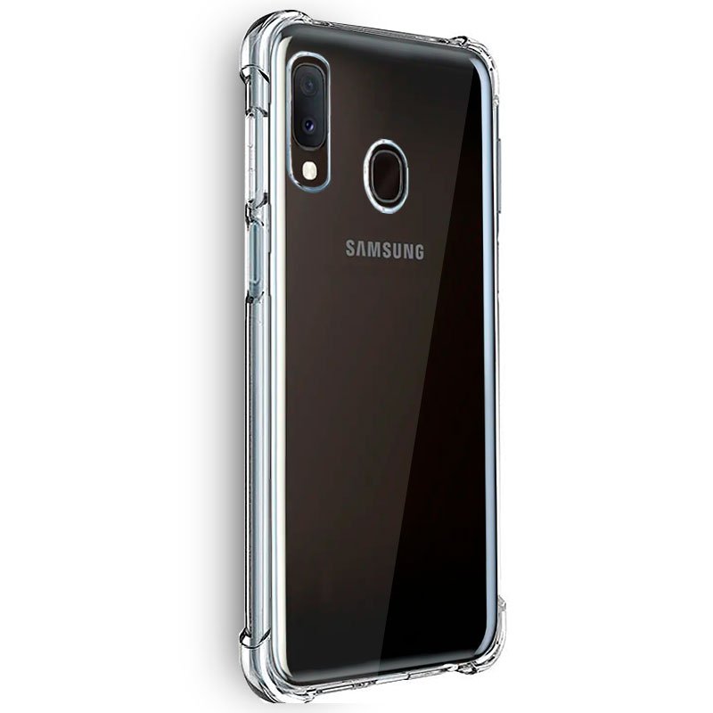COOL Case for Samsung A202 Galaxy A20e Transparent Anti-Shock