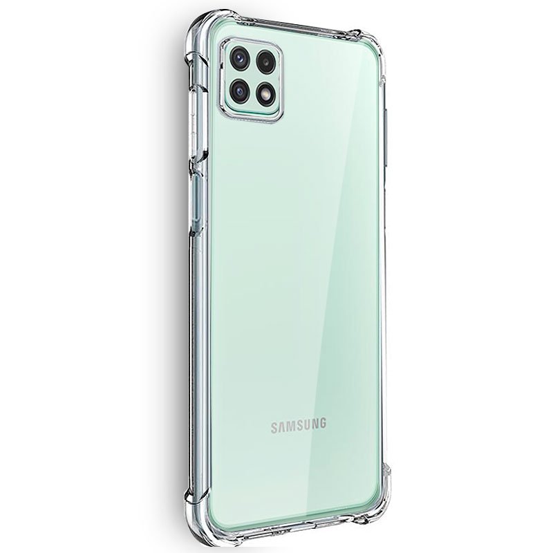 COOL Case for Samsung A226 Galaxy A22 5G, Transparent Anti-Shock