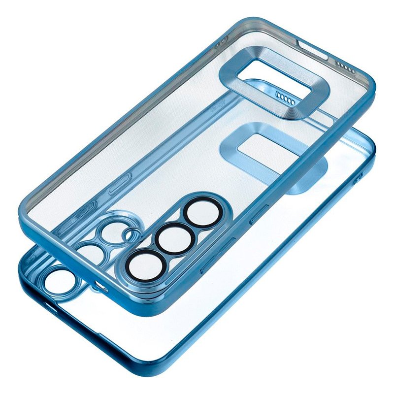 COOL Case for Samsung A266 Galaxy A26 5G / A17 5G with Metalized Edge (Blue)