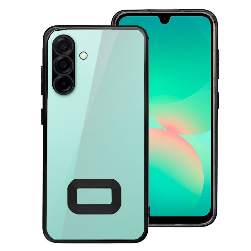 Carcasa COOL para Samsung A266 Galaxy A26 5G / A17 / A17 5G Borde Metalizado (Negro)