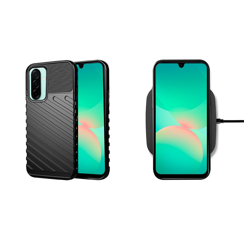 Carcasa COOL para Samsung A266 Galaxy A26 5G / A17 / A17 5G Thunder Negro