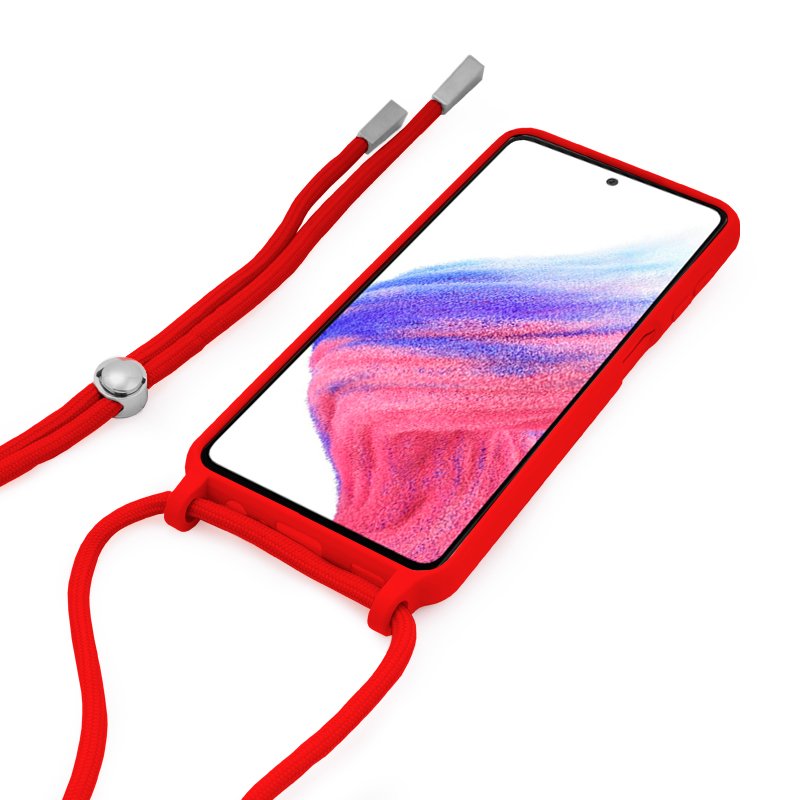 COOL Case for Samsung A536 Galaxy A53 5G Plain Red Cord