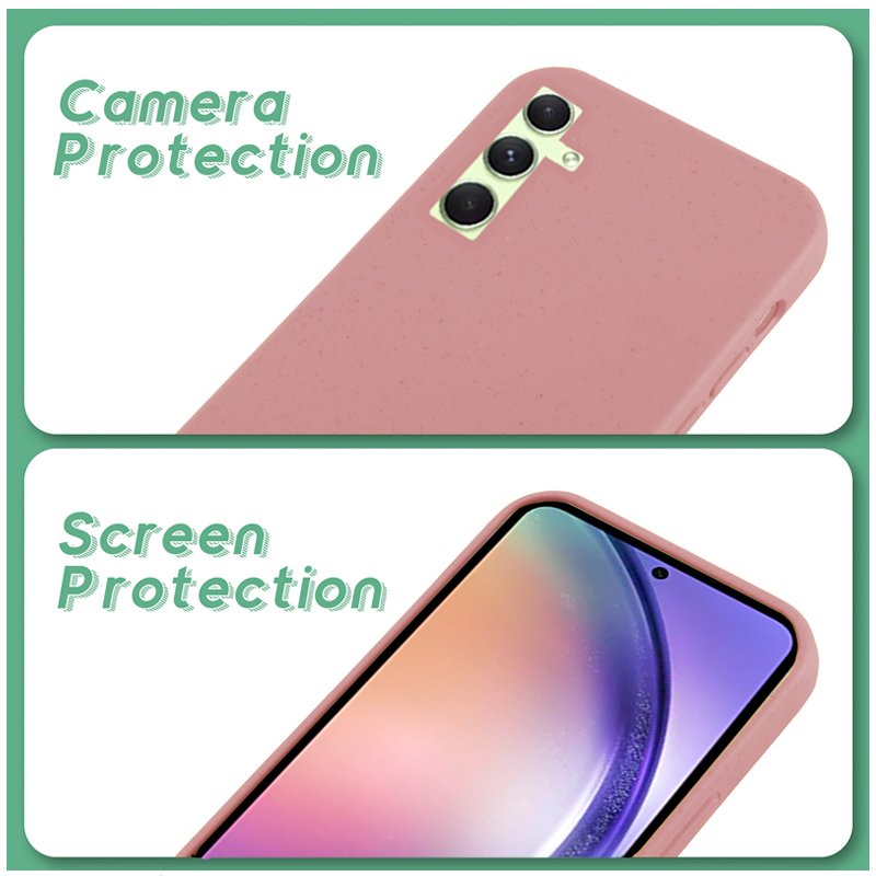 COOL Case for Samsung A546 Galaxy A54 5G Eco Biodegradable Pink