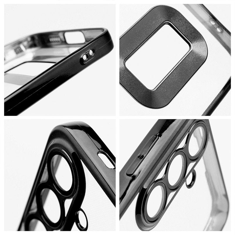 COOL Case for Samsung A566 Galaxy A56 5G with Metalized Edge (Black)