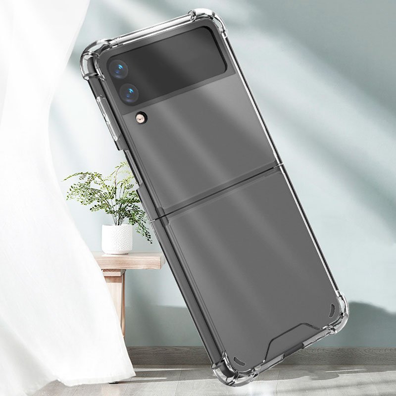 COOL Case for Samsung F711 Galaxy Z Flip 3 Anti-Shock Transparent