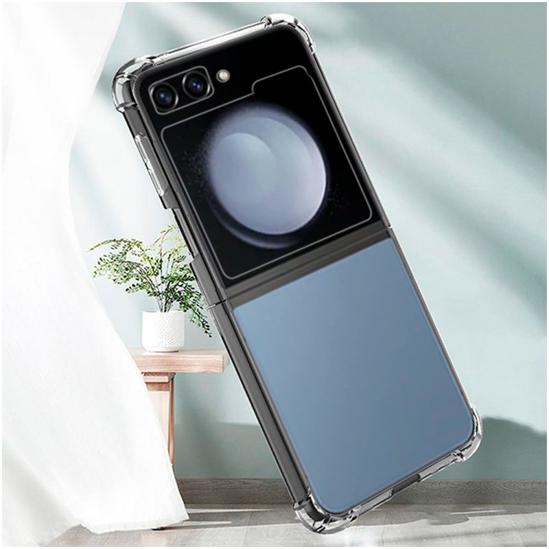 COOL Case for Samsung F731 Galaxy Z Flip 5, Transparent Anti-Shock
