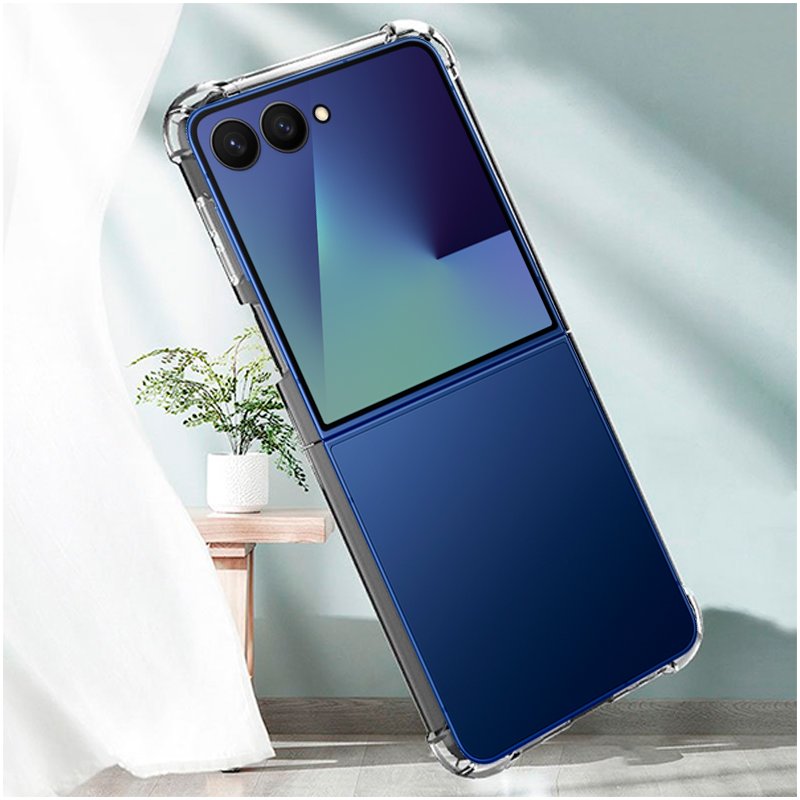 COOL Case for Samsung F766 Galaxy Z Flip 7 Anti-Shock Transparent
