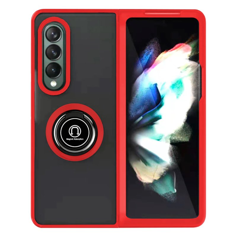 COOL Case for Samsung F926 Galaxy Z Fold 3 Hard Ring Red