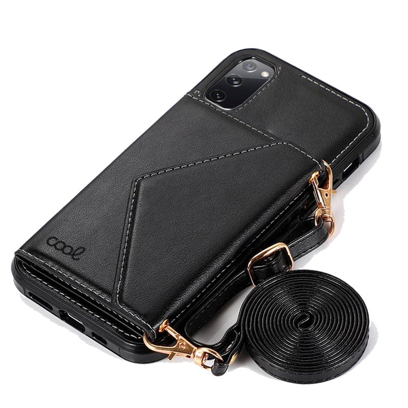 COOL Case for Samsung G780 Galaxy S20 FE Hanging Wallet Black