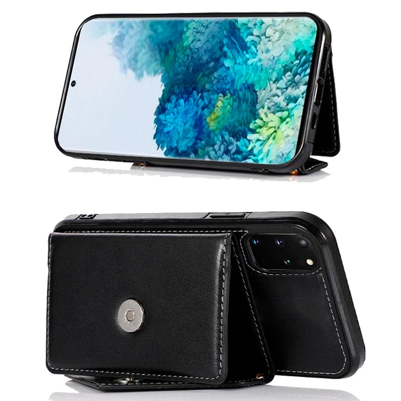 COOL Case for Samsung G985 Galaxy S20 Plus Hanging Wallet Black