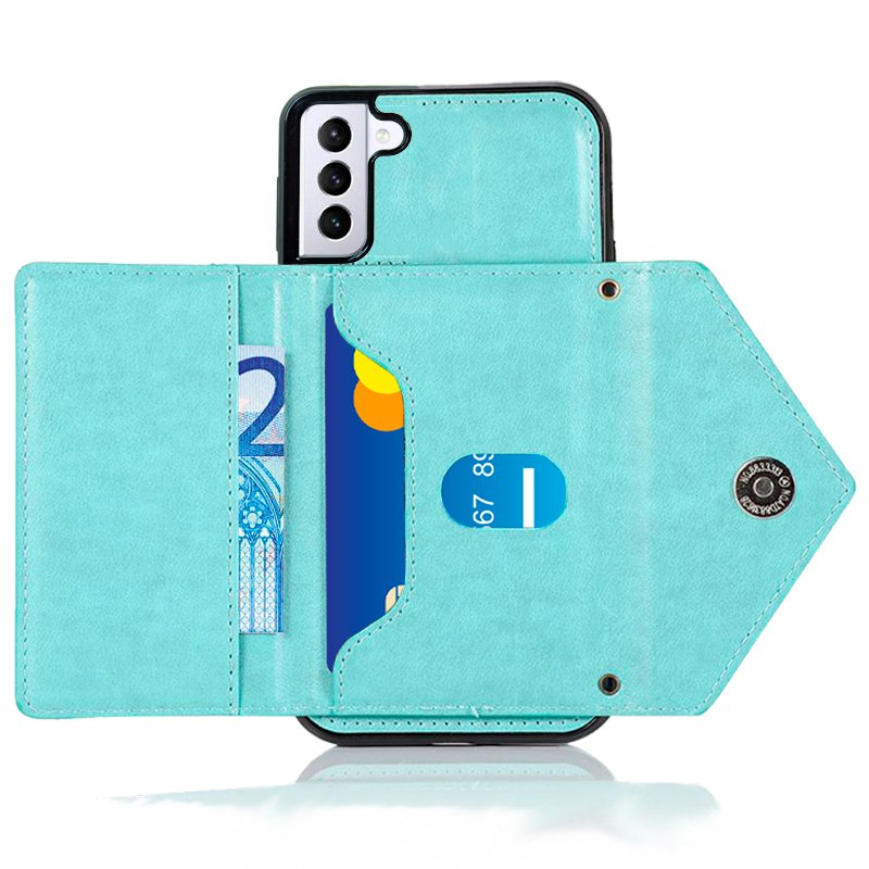 COOL Case for Samsung G990 Galaxy S21 Hanging Wallet Mint