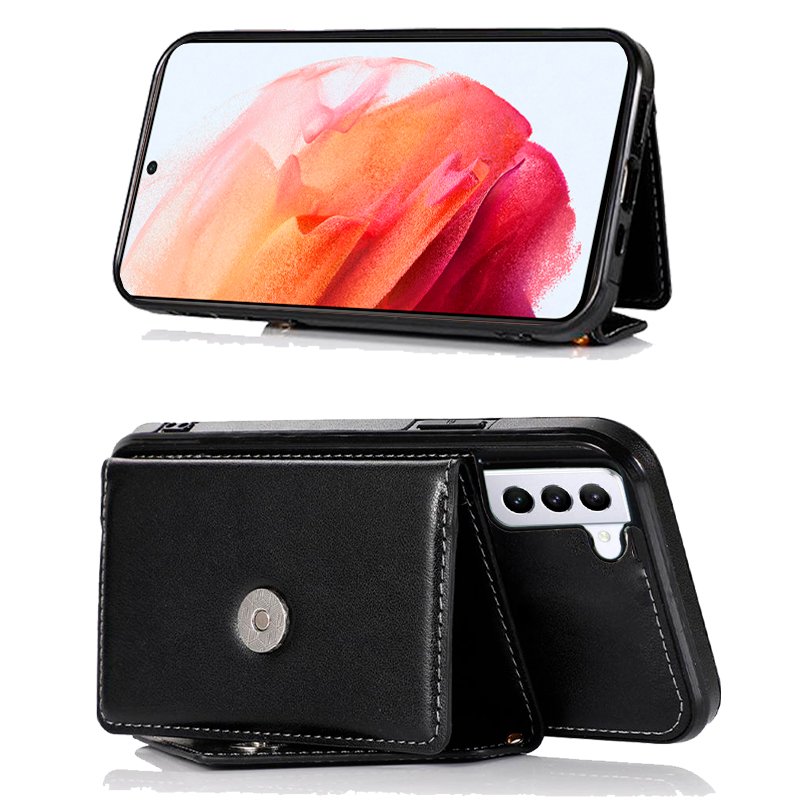 COOL Case for Samsung G990 Galaxy S21 Hanging Wallet Black