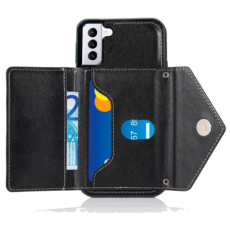 COOL Case for Samsung G990 Galaxy S21 Hanging Wallet Black