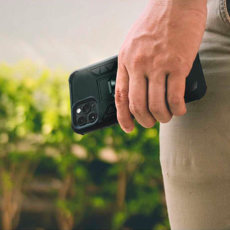 COOL Case for Samsung G990B Galaxy S21 FE Hard Clip Black