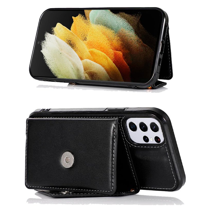 COOL Case for Samsung G998 Galaxy S21 Ultra Hanging Wallet Black