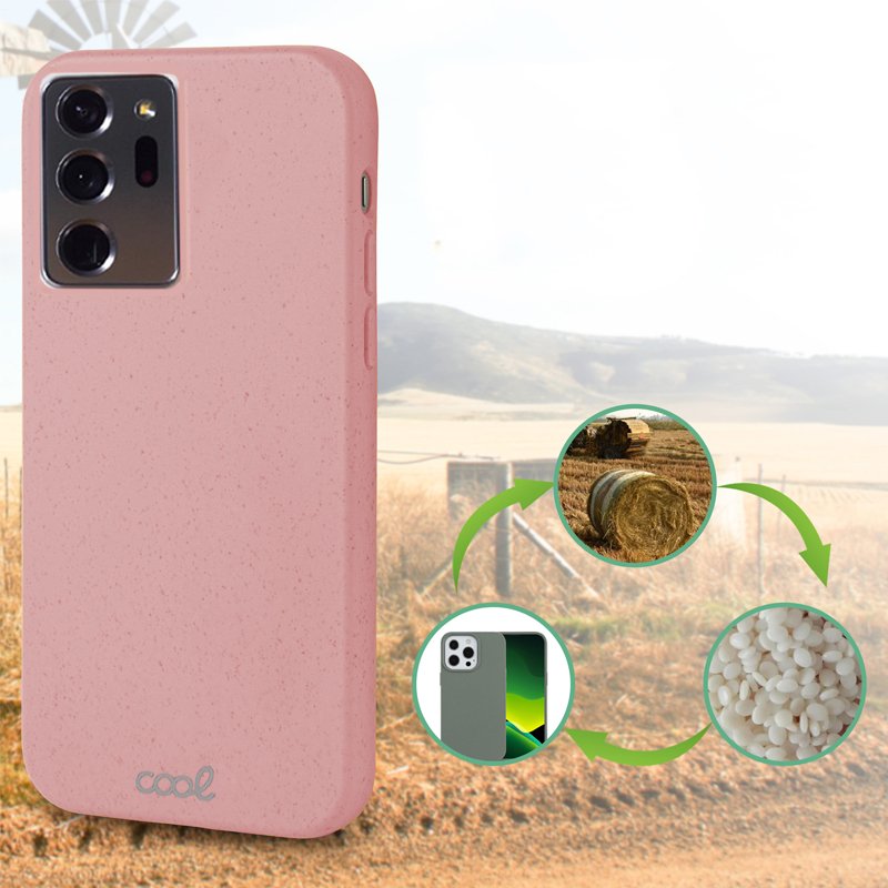 COOL Case for Samsung N985 Galaxy Note 20 Ultra Eco Biodegradable Pink